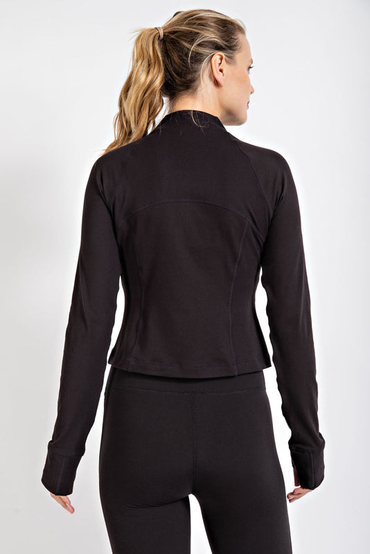 Rae Mode Long Sleeve Crop Define Jacket