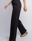 Rae Mode French Terry Straight Leg Pants