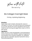 Glow Bio Collagen Overnight Mask