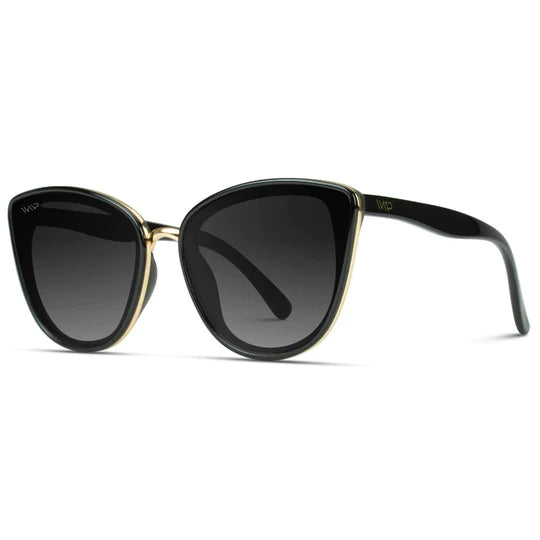 WMP Eyewear Polarized Sunglasses-CAT002 Aria black/gold